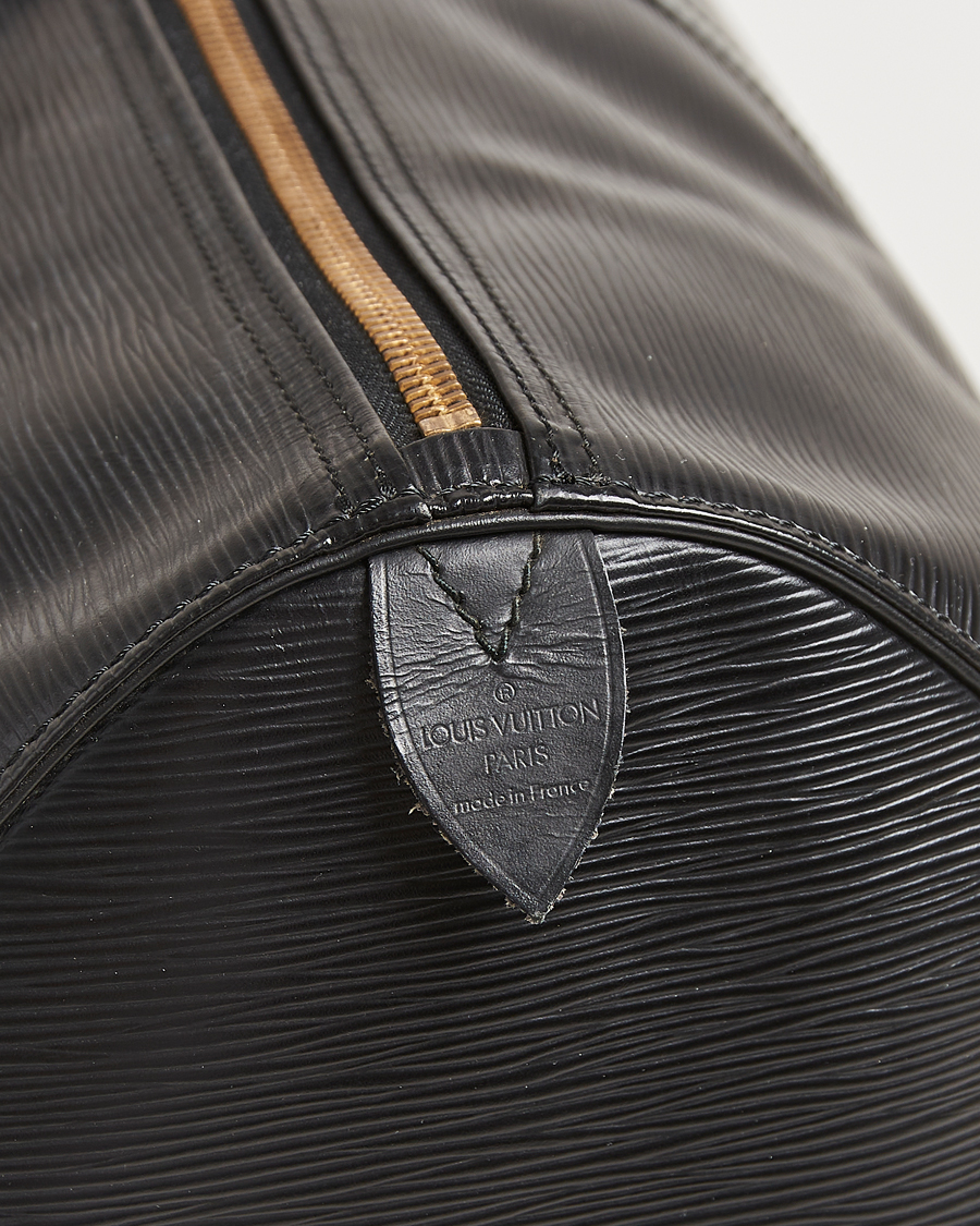 Herre | Pre-Owned & Vintage Bags | Louis Vuitton Pre-Owned | Keepall 60 Epi Leather Black