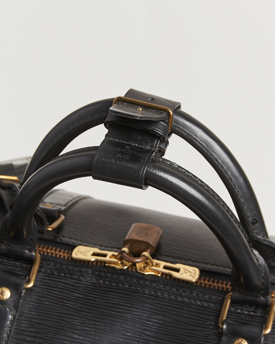 Herre | Pre-Owned & Vintage Bags | Louis Vuitton Pre-Owned | Keepall 60 Epi Leather Black