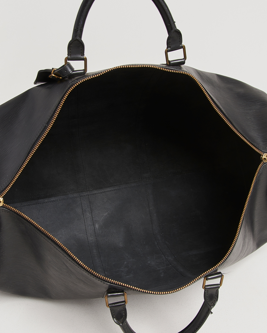Herre | Pre-Owned & Vintage Bags | Louis Vuitton Pre-Owned | Keepall 60 Epi Leather Black