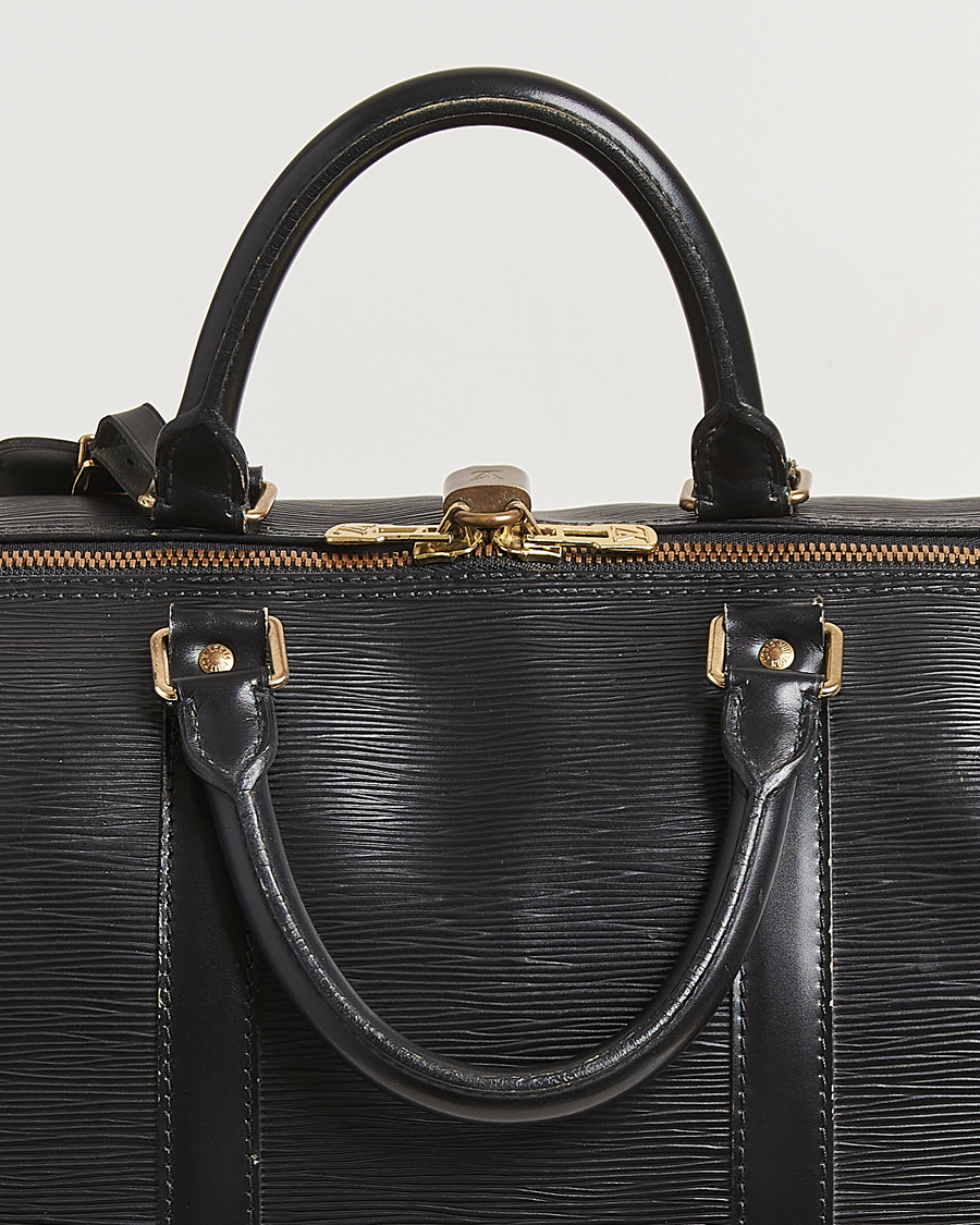 Herre | Pre-Owned & Vintage Bags | Louis Vuitton Pre-Owned | Keepall 55 Epi Leather Black