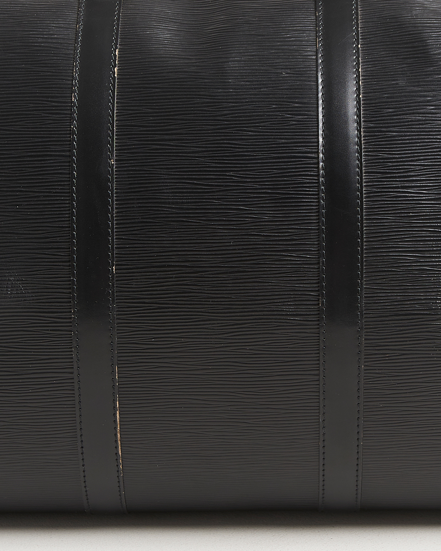 Herre | Pre-Owned & Vintage Bags | Louis Vuitton Pre-Owned | Keepall 55 Epi Leather Black