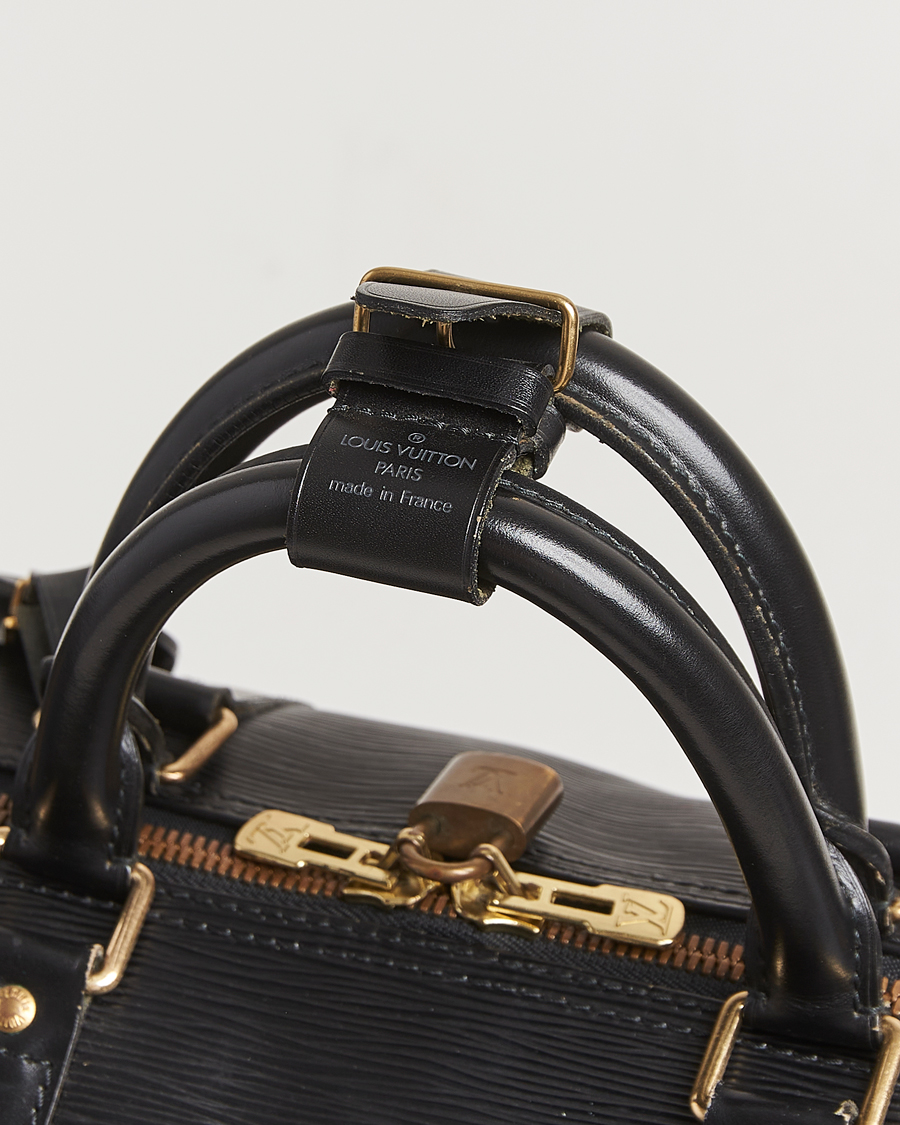 Herre | Pre-Owned & Vintage Bags | Louis Vuitton Pre-Owned | Keepall 55 Epi Leather Black