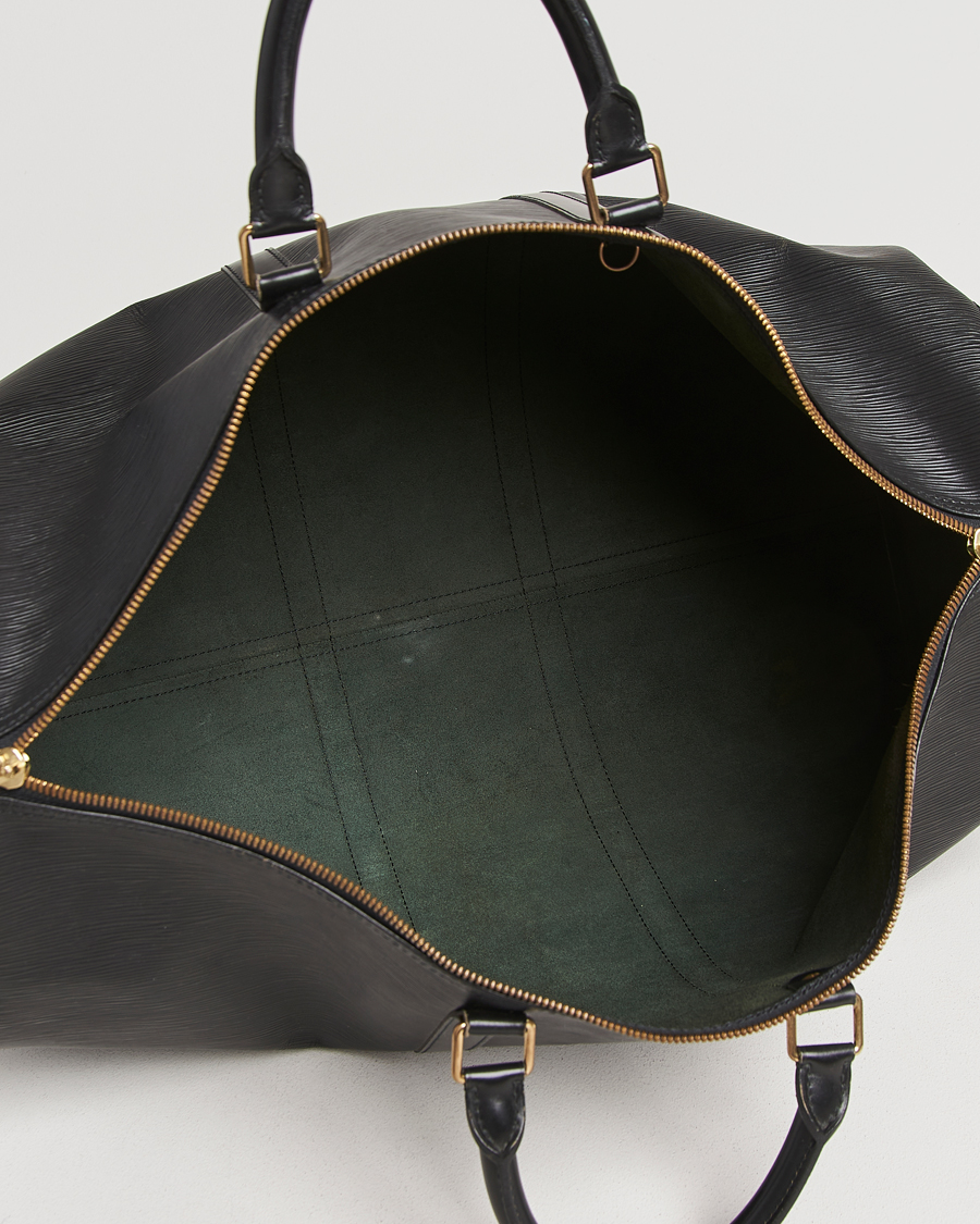 Herre | Pre-Owned & Vintage Bags | Louis Vuitton Pre-Owned | Keepall 55 Epi Leather Black