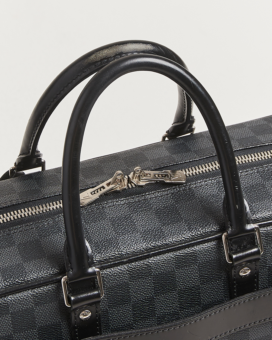 Herre | Pre-Owned & Vintage Bags | Louis Vuitton Pre-Owned | Porte-Documents Voyage Briefcase Damier Graphite