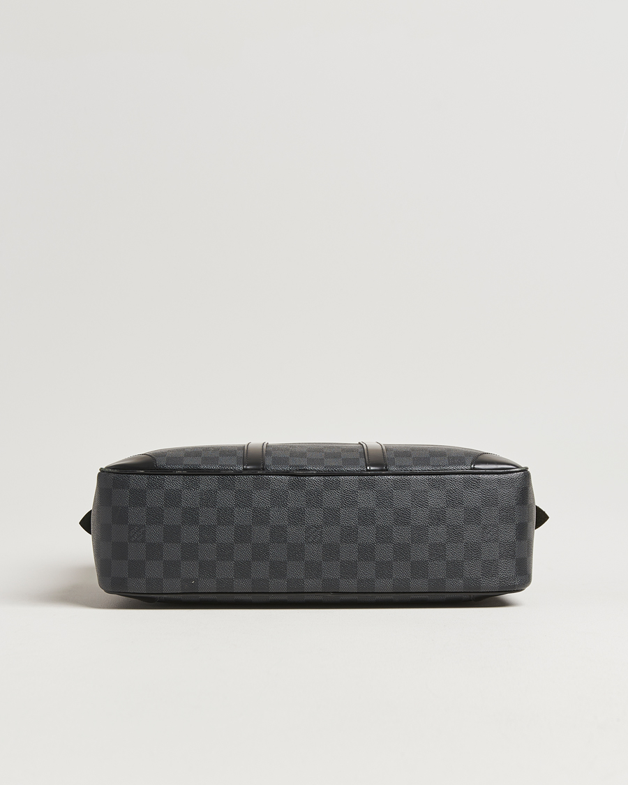 Herre | Pre-Owned & Vintage Bags | Louis Vuitton Pre-Owned | Porte-Documents Voyage Briefcase Damier Graphite