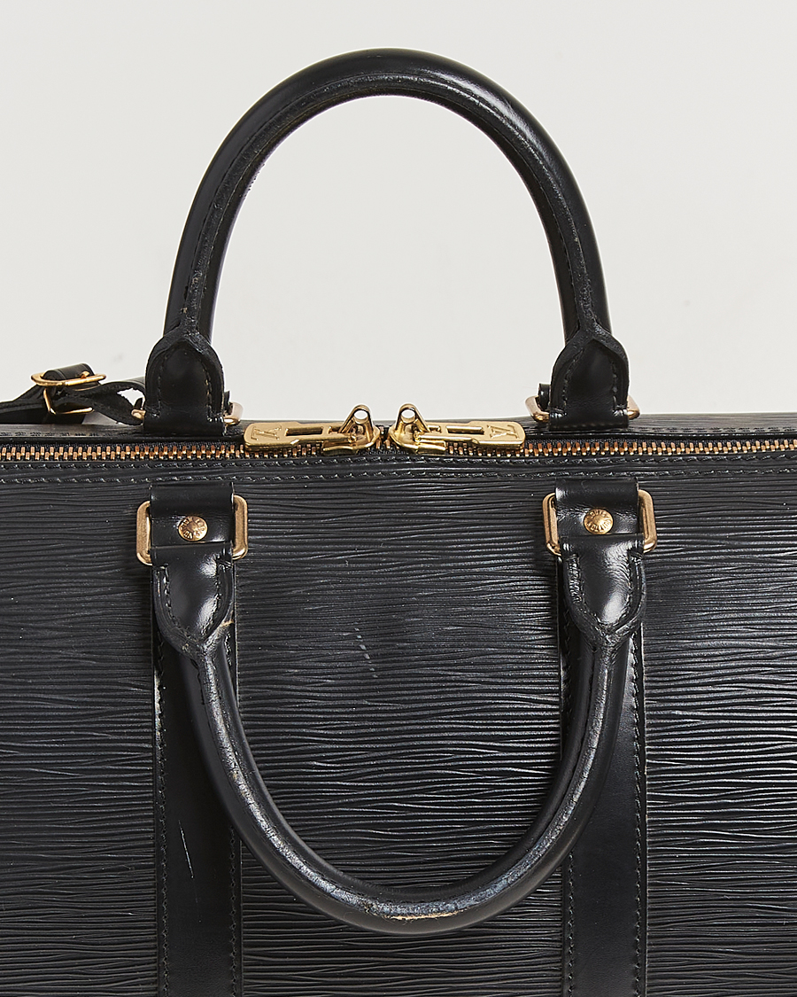 Herre | Pre-Owned & Vintage Bags | Louis Vuitton Pre-Owned | Keepall 45 Epi Leather Black