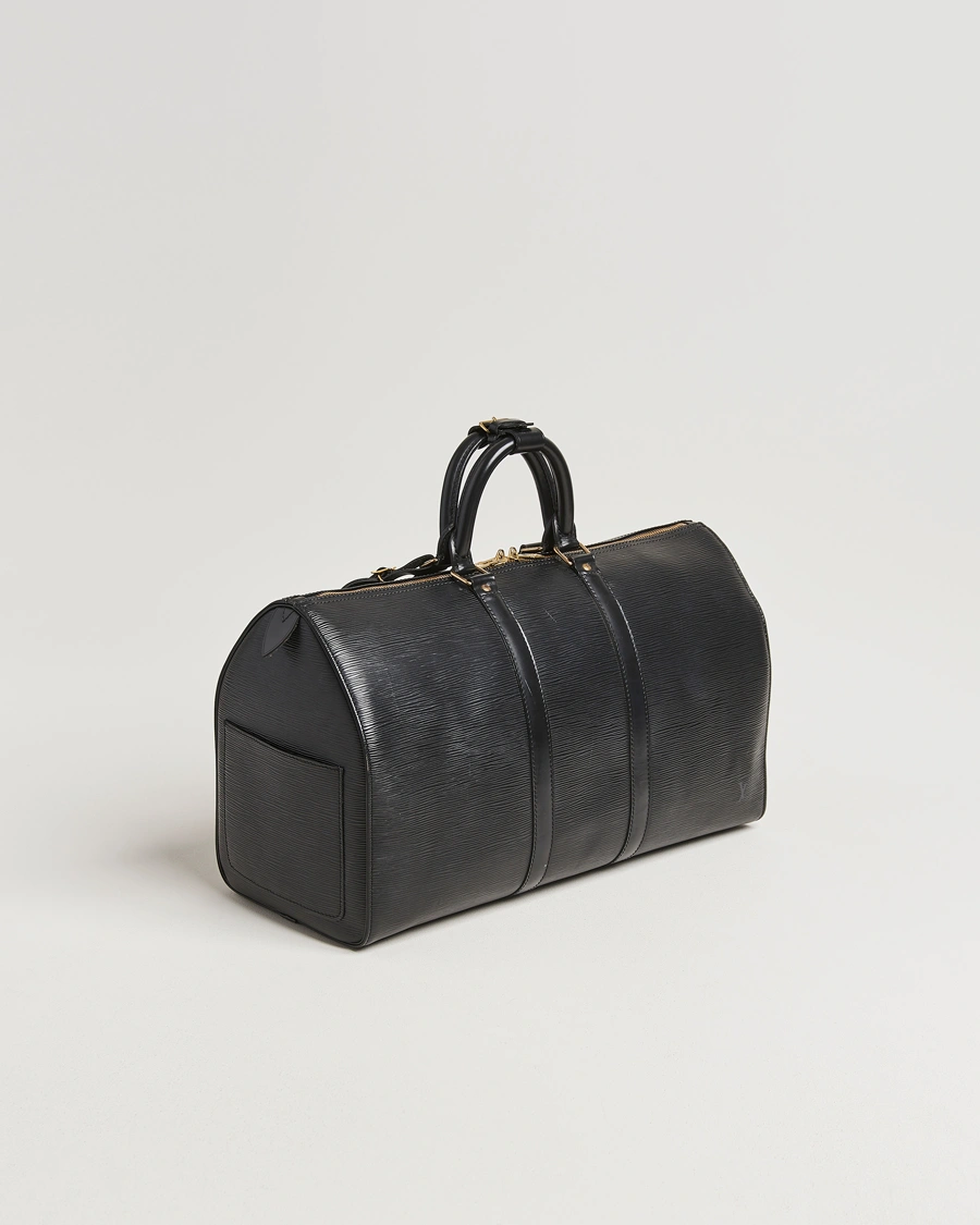 Herre | Pre-Owned & Vintage Bags | Louis Vuitton Pre-Owned | Keepall 45 Epi Leather Black