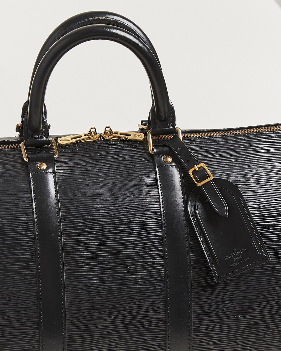 Herre | Pre-Owned & Vintage Bags | Louis Vuitton Pre-Owned | Keepall 45 Epi Leather Black