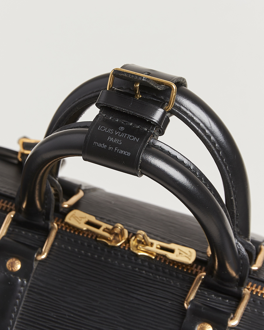 Herre | Pre-Owned & Vintage Bags | Louis Vuitton Pre-Owned | Keepall 45 Epi Leather Black