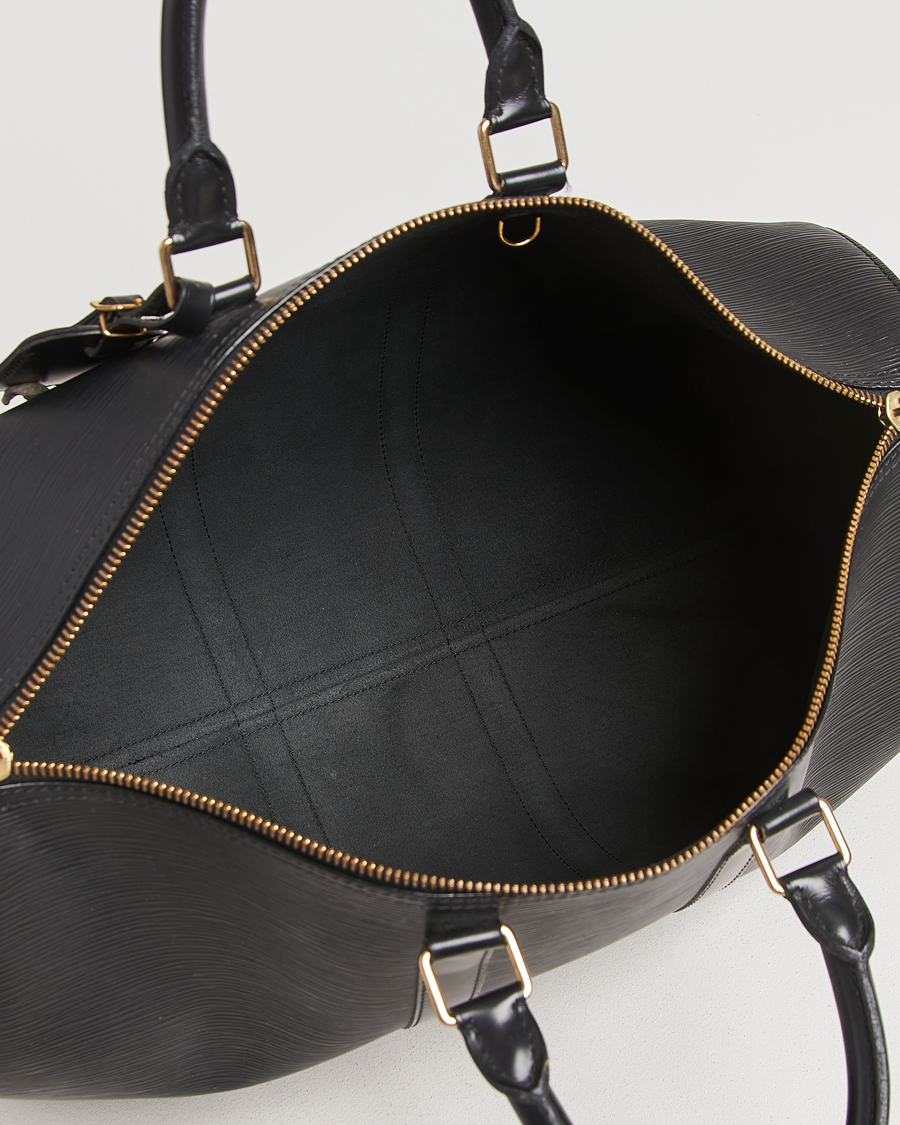 Herre | Pre-Owned & Vintage Bags | Louis Vuitton Pre-Owned | Keepall 45 Epi Leather Black