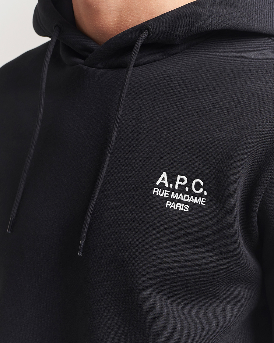 Herre | Gensere | A.P.C. | Rue Madame Hoodie Black/White