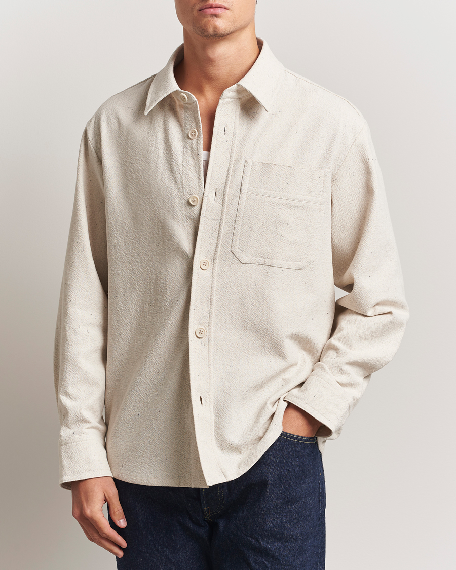 Herre | Skjorter | A.P.C. | Basile Overshirt Ecru