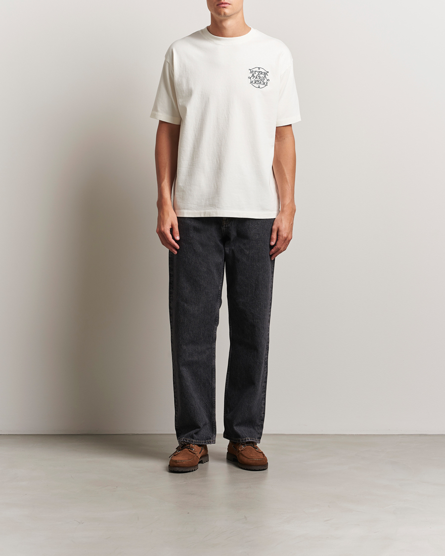 Herre | T-Shirts | Drôle de Monsieur | Slogan Tresses T-Shirt Off White