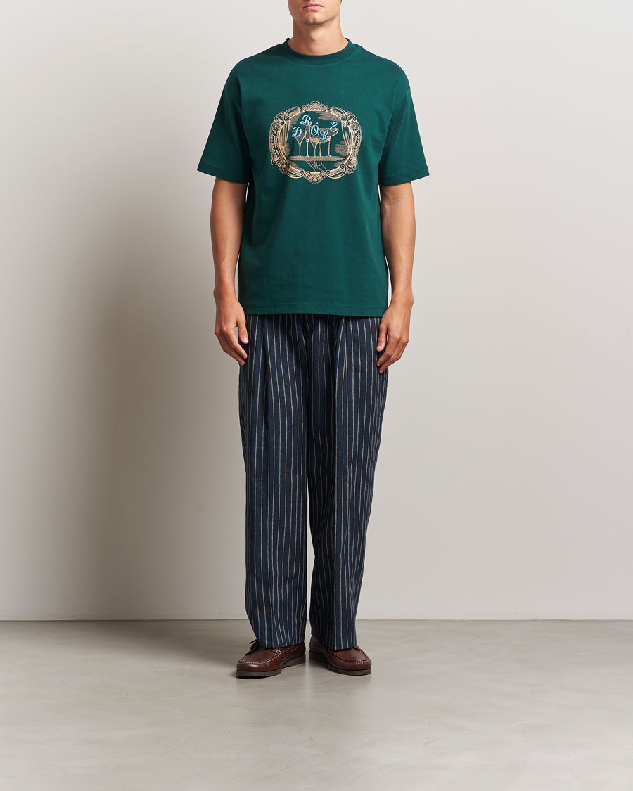 Herre | T-Shirts | Drôle de Monsieur | Plateau T-Shirt Dark Green