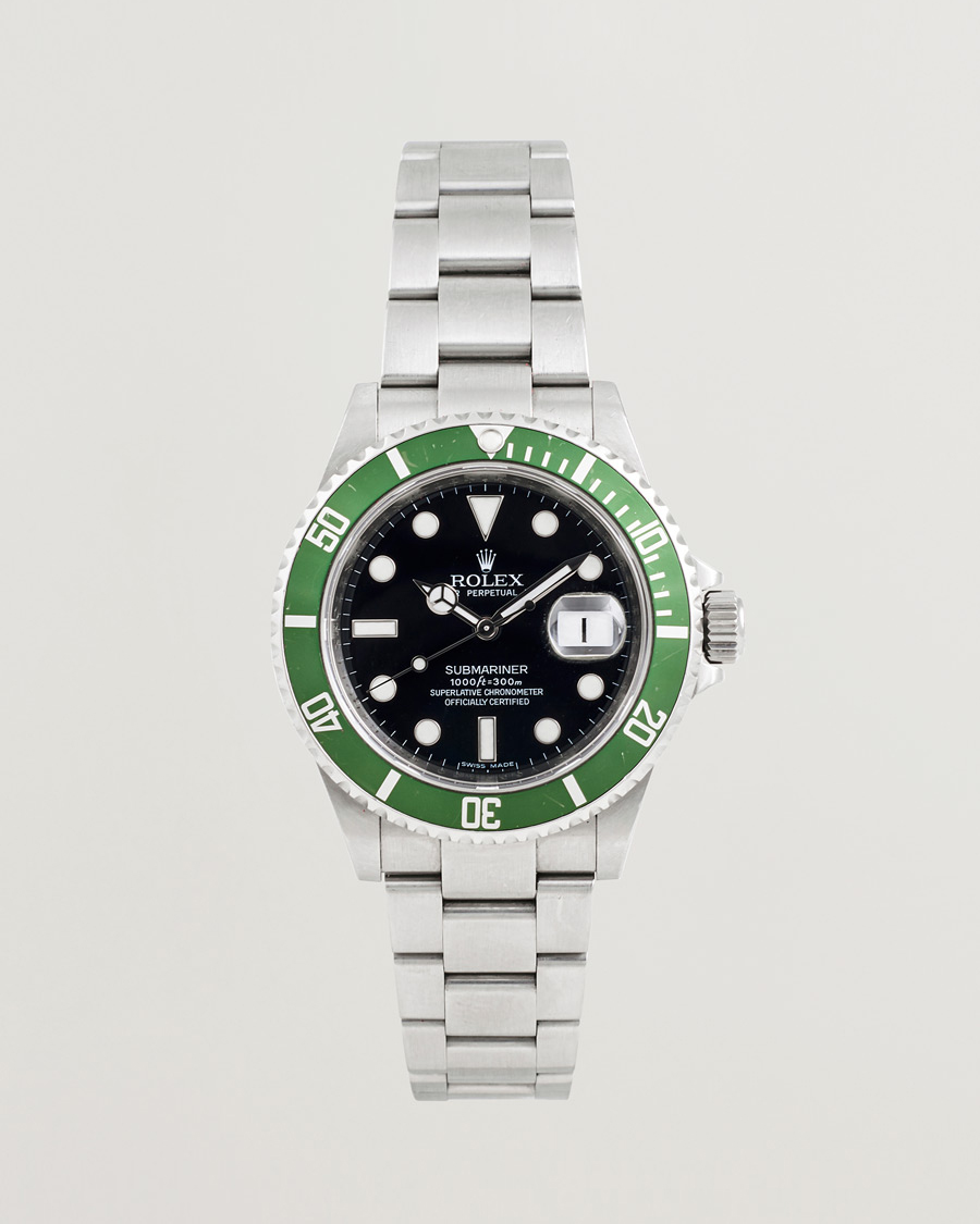 Herre | Rolex Pre-Owned Submariner Kermit | Rolex Pre-Owned | Submariner Kermit
