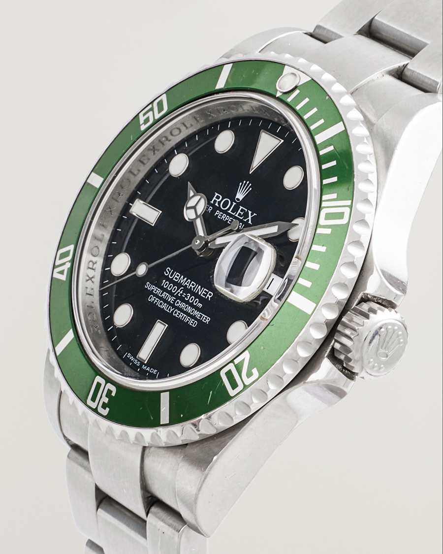 Herre | Rolex Pre-Owned Submariner Kermit | Rolex Pre-Owned | Submariner Kermit