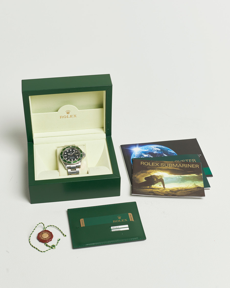 Herre | Rolex Pre-Owned Submariner Kermit | Rolex Pre-Owned | Submariner Kermit