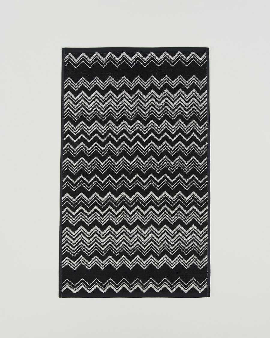 Herre | Tekstiler | Missoni Home | Keith Hand Towel 70x40cm Black/White