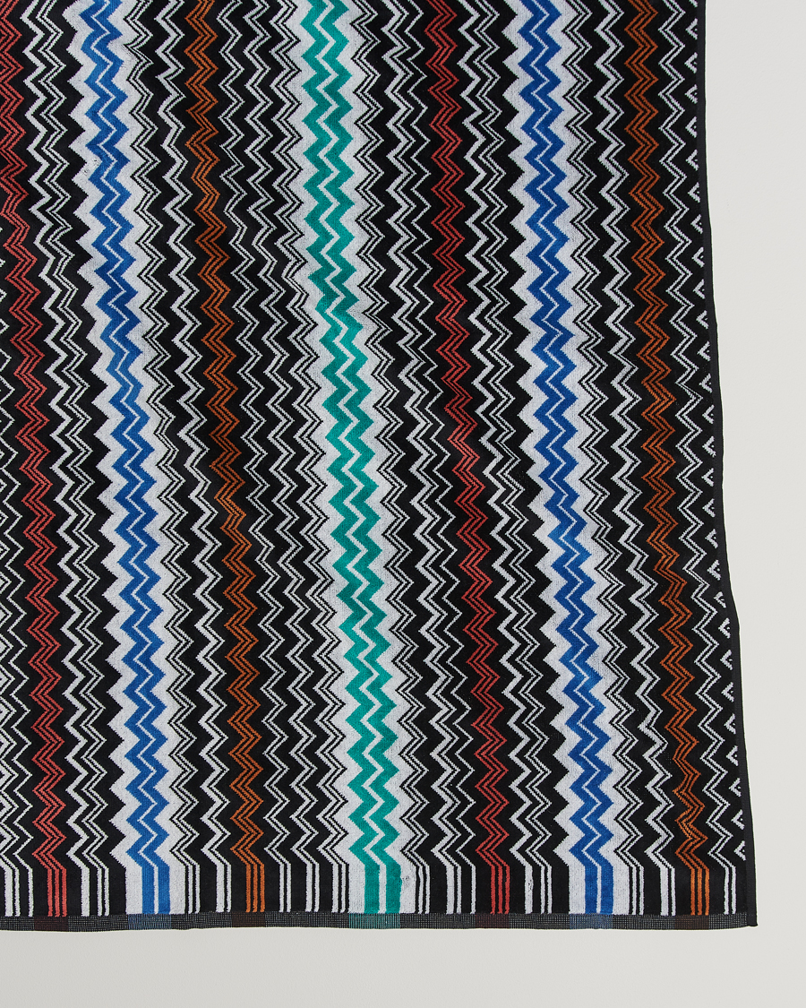 Herre | Tekstiler | Missoni Home | Neoclassic Bath Towel 70x115cm Black Multi