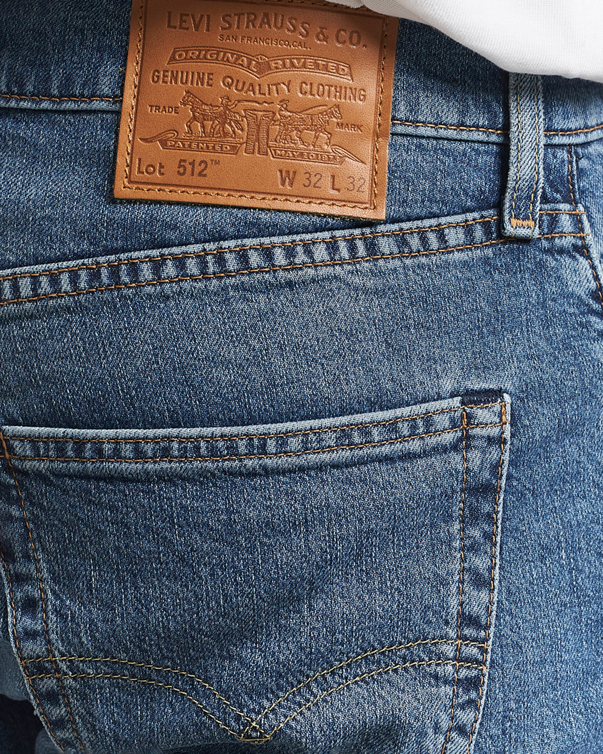 Herre | Bukser | Levi's | 512 Slim Taper Jeans Rainy Afternoon