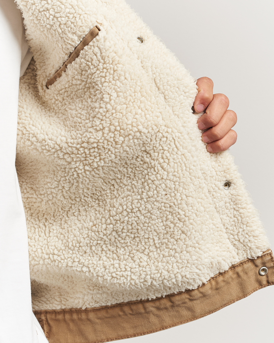 Herre | Jakker | Levi's | Type 3 Sherpa Trucker Ermine Brown