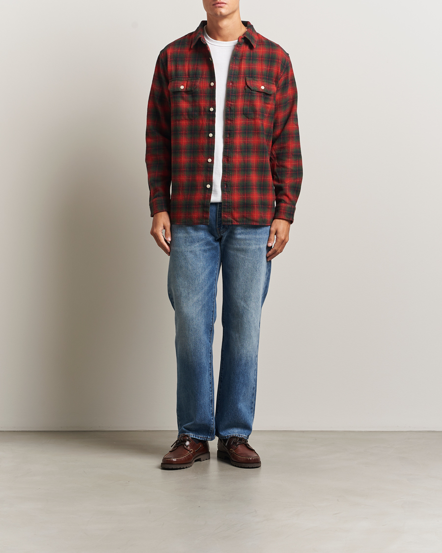 Herre | Skjorter | Levi's | Jackson Worker Shirt Rythmic Red