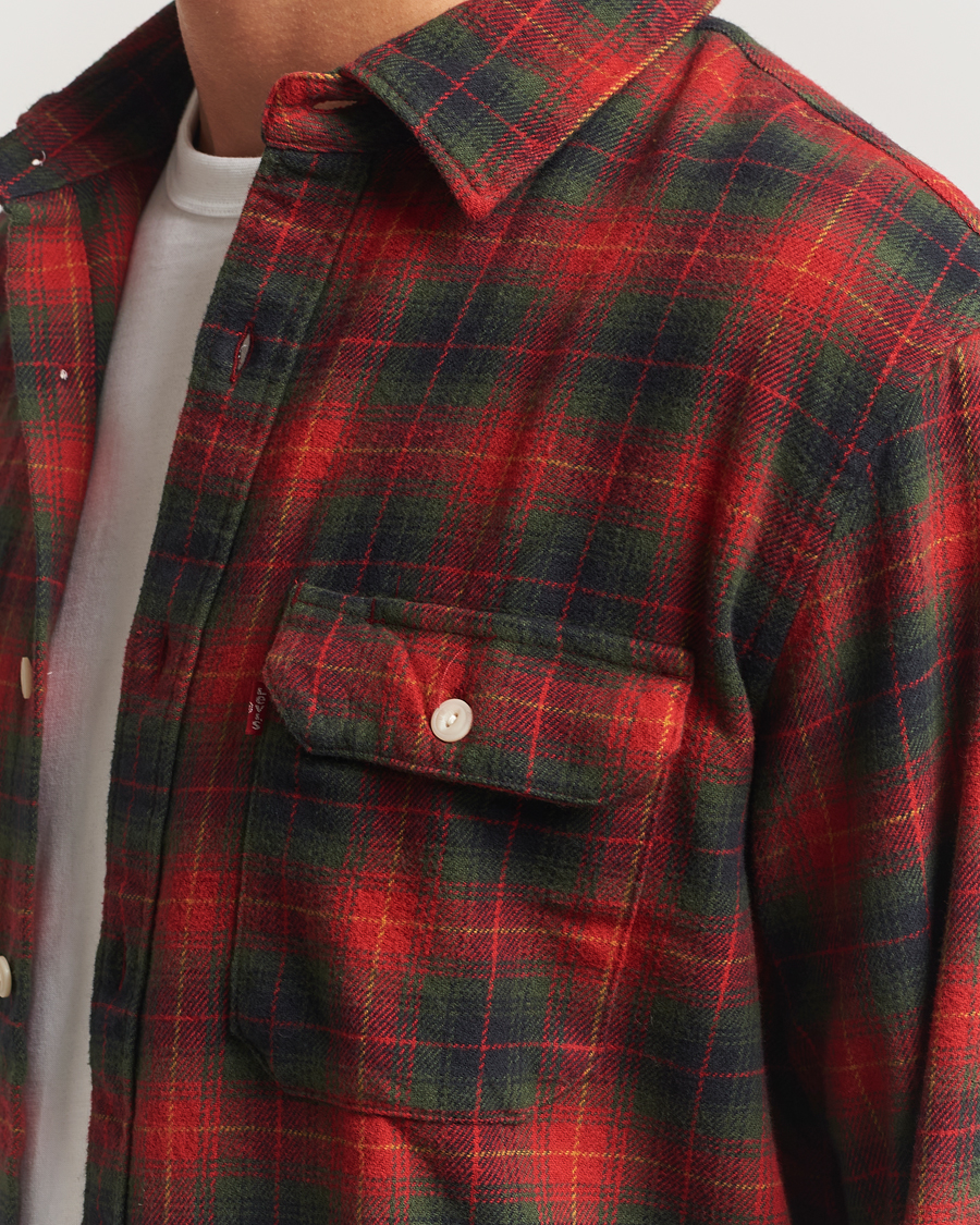 Herre | Skjorter | Levi's | Jackson Worker Shirt Rythmic Red