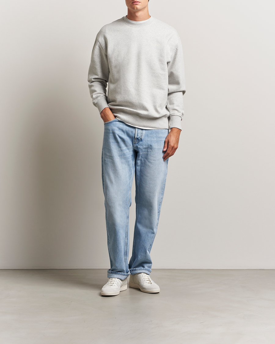 Herre | Gensere | Levi's | Authentic Crew Neck Sweatshirt Light Grey Heather