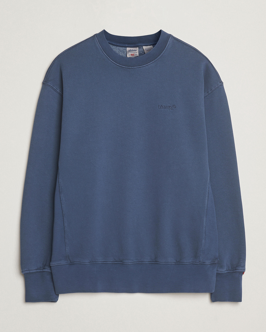 Herre | Levi's | Levi's Authentic Crew Neck Sweatshirt Sargasso Sea