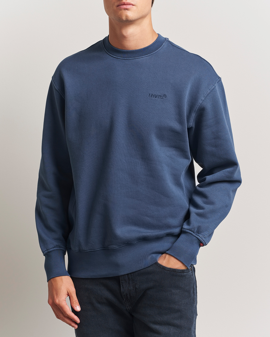 Herre | Gensere | Levi's | Authentic Crew Neck Sweatshirt Sargasso Sea