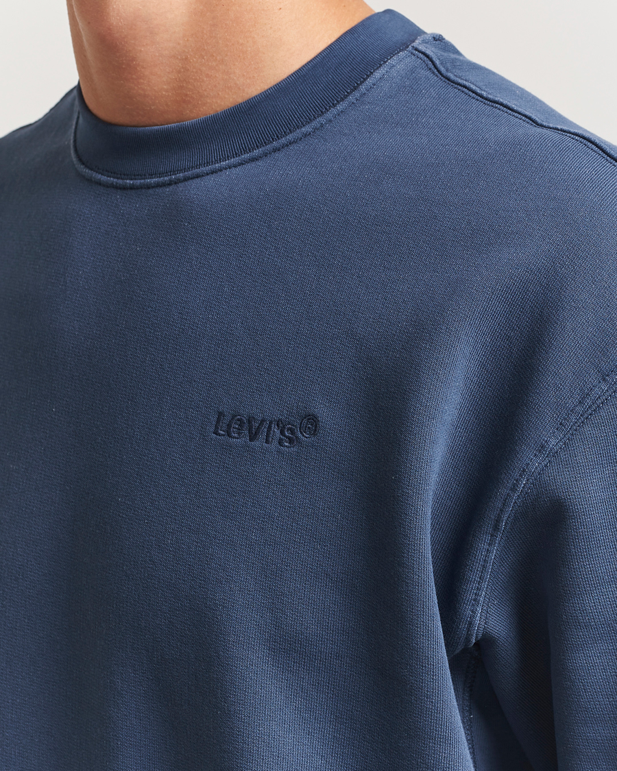 Herre | Gensere | Levi's | Authentic Crew Neck Sweatshirt Sargasso Sea