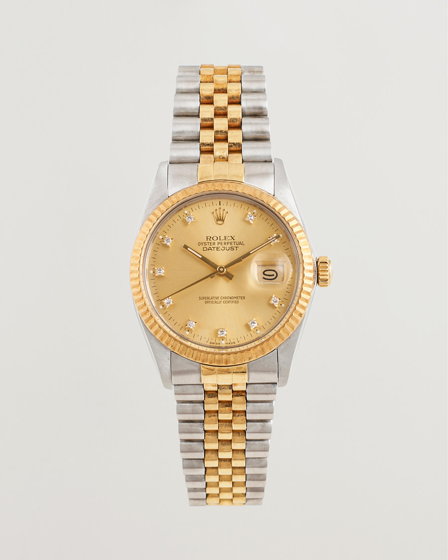 Herre | Rolex Pre-Owned Datejust G/S 36 Dia | Rolex Pre-Owned | Datejust G/S 36 Dia