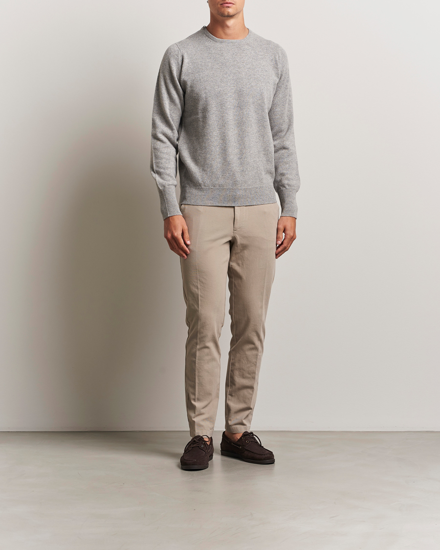 Herre | Bukser | BOSS BLACK | Kaiton Structured Chinos Open Beige