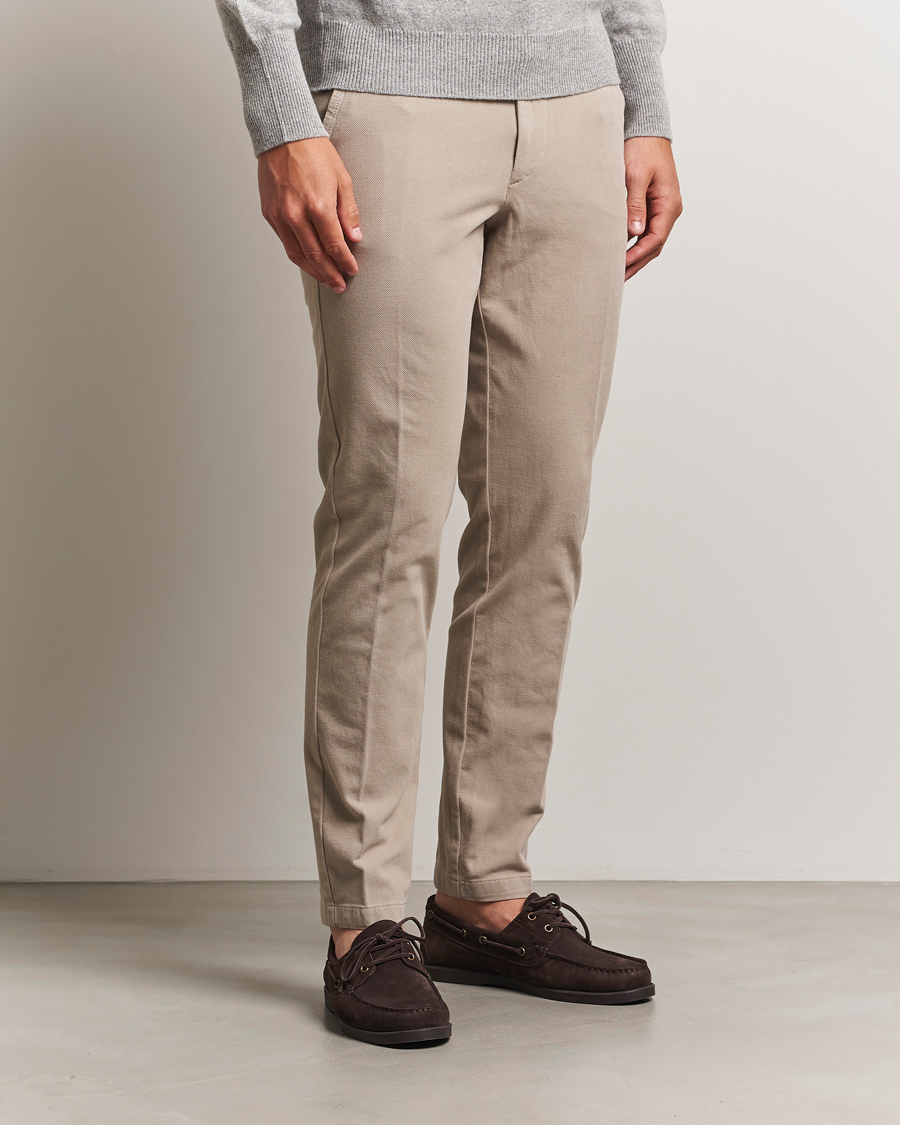 Herre | Bukser | BOSS BLACK | Kaiton Structured Chinos Open Beige