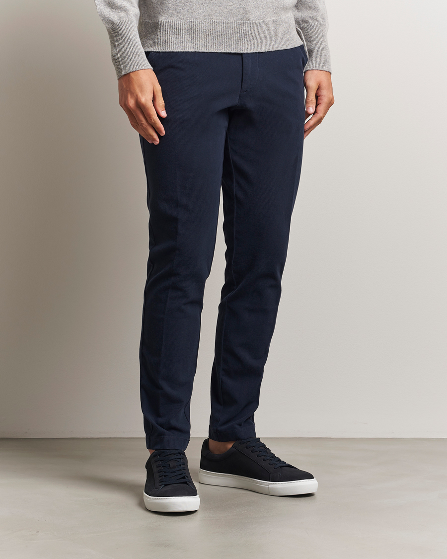 Herre | Bukser | BOSS BLACK | Kaiton Structured Chinos Dark Blue