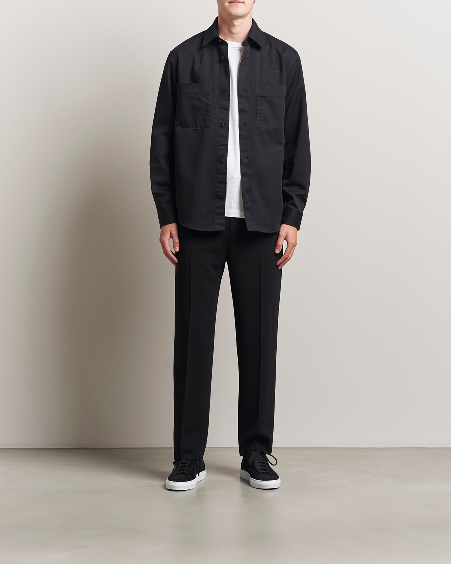 Herre | Skjorter | BOSS BLACK | Owen Overshirt Black