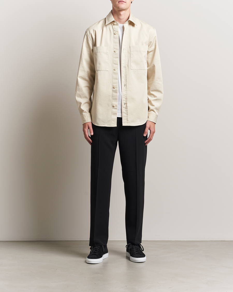 Herre | Skjorter | BOSS BLACK | Owen Overshirt Open White