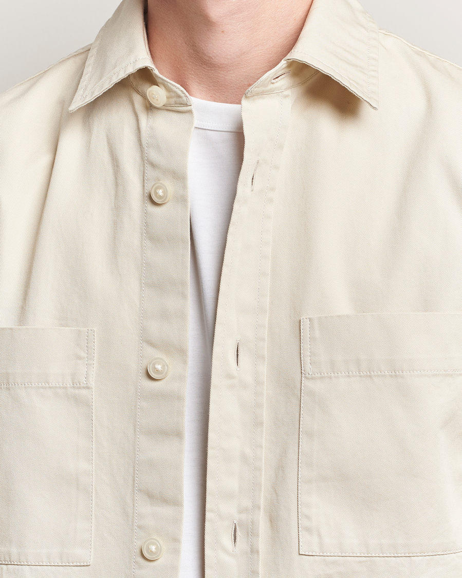 Herre | Skjorter | BOSS BLACK | Owen Overshirt Open White