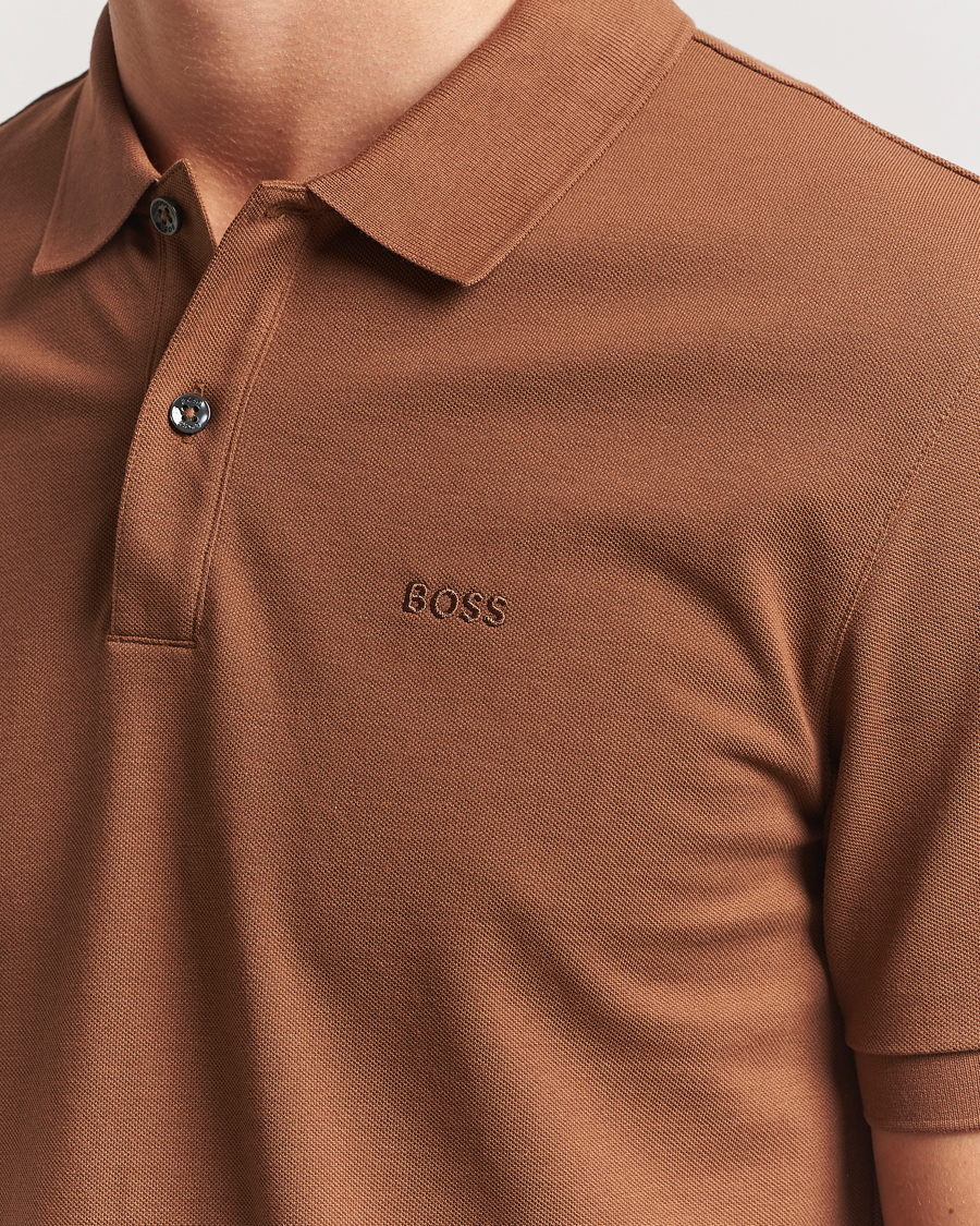 Herre | Pikéer | BOSS BLACK | Pallas Polo Medium Brown