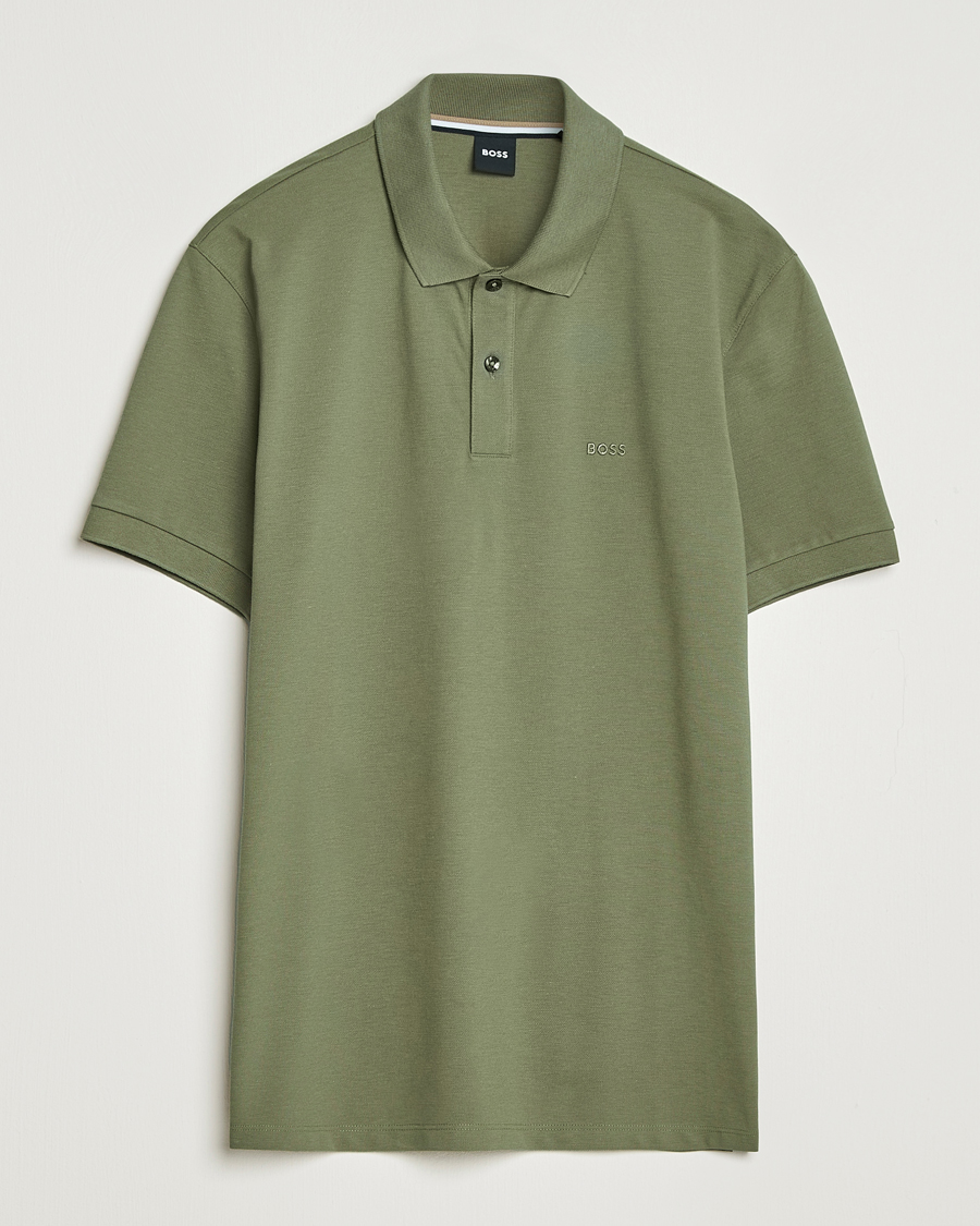 Herre | Pikéer | BOSS BLACK | Pallas Polo Medium Green