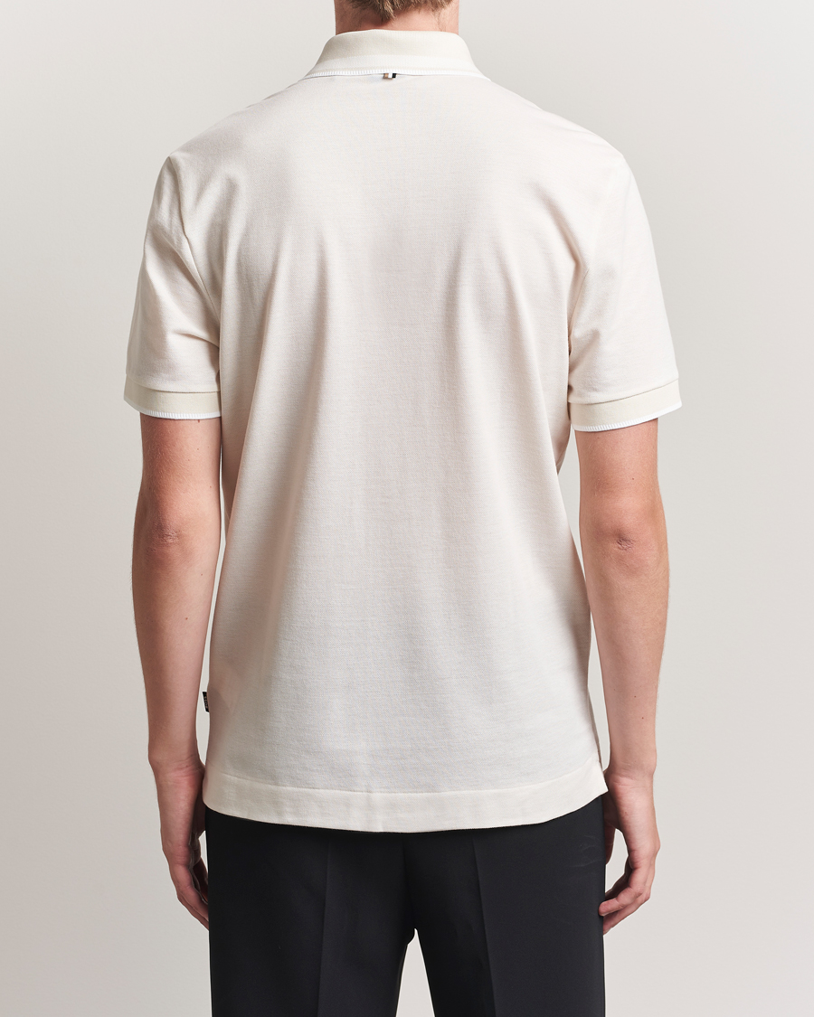 Herre | Pikéer | BOSS BLACK | Prout Polo Open White