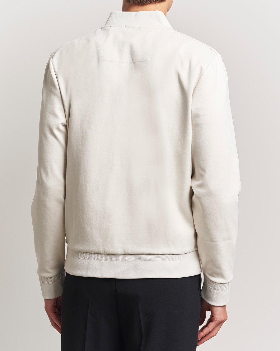 Herre | Gensere | BOSS BLACK | Skiles Hybrid Full Zip Open White