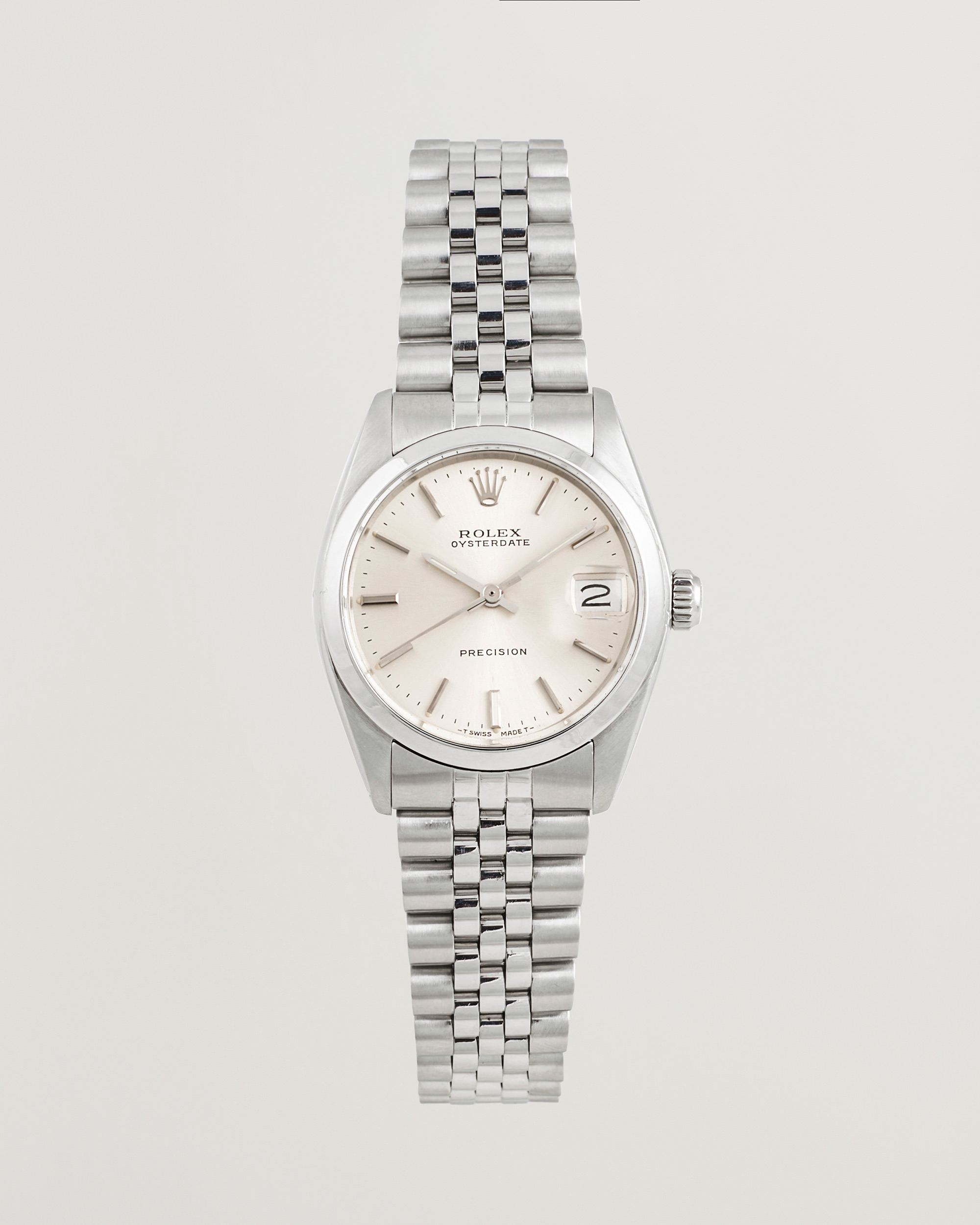 Herre | Rolex Pre-Owned Oysterdate Precision 6466 Jubilee | Rolex Pre-Owned | Oysterdate Precision 6466 Jubilee