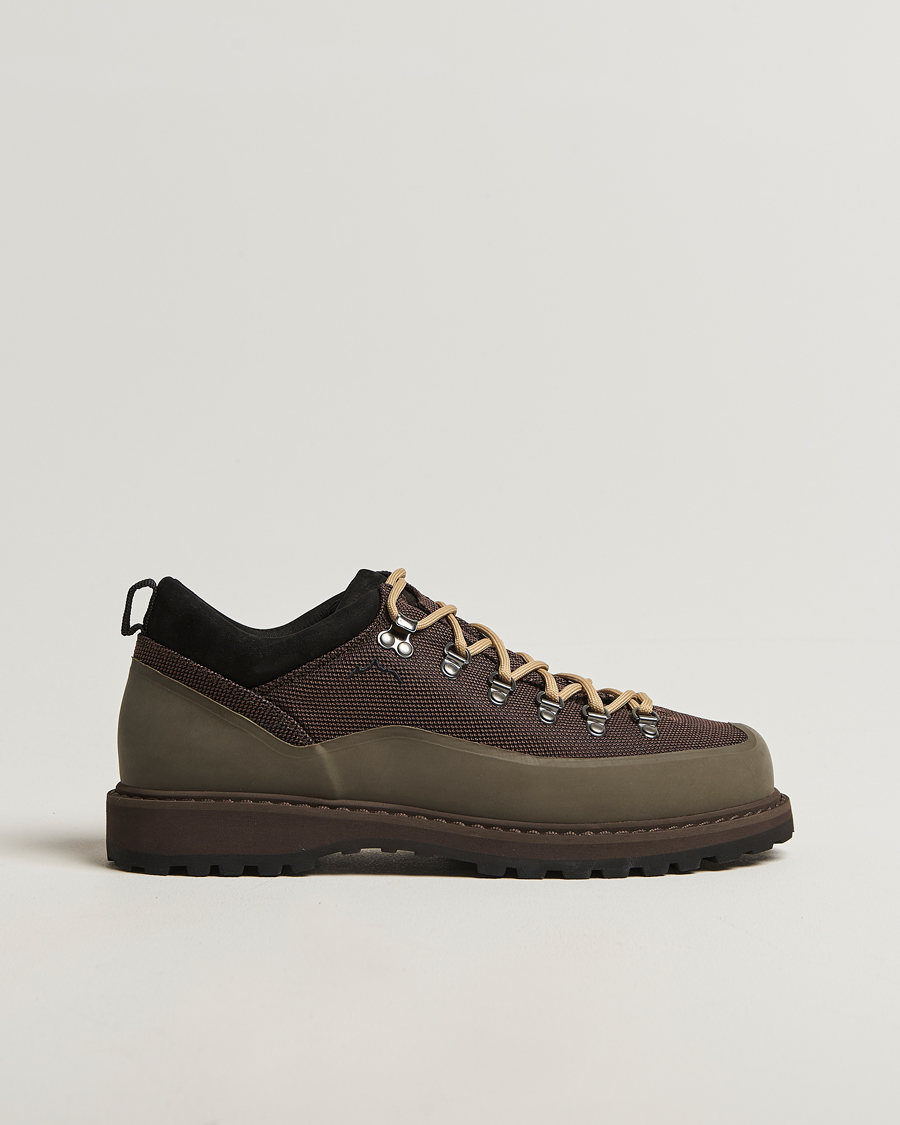 Herre | Støvler | Diemme | Roccia Basso Sport Low Boot Brown Fabric