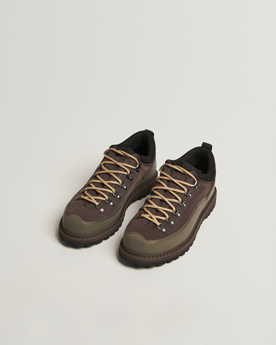 Herre | Støvler | Diemme | Roccia Basso Sport Low Boot Brown Fabric