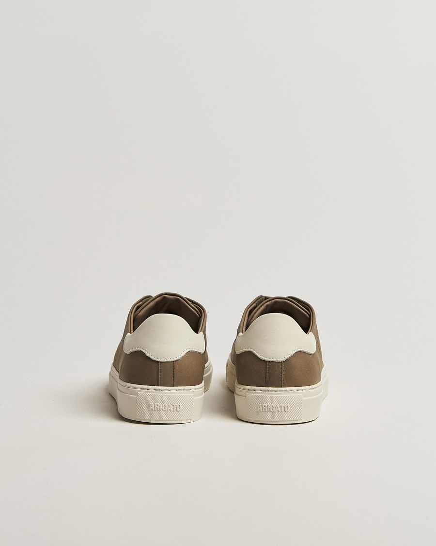 Herre | Sneakers | Axel Arigato | Clean 90 Nubuck Sneaker Dark Green/Light Beige