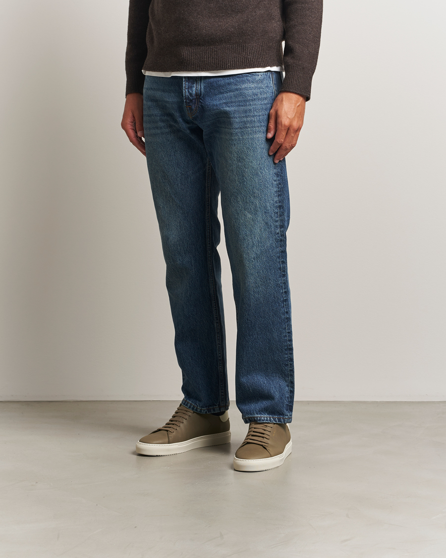 Herre | Sneakers | Axel Arigato | Clean 90 Nubuck Sneaker Dark Green/Light Beige
