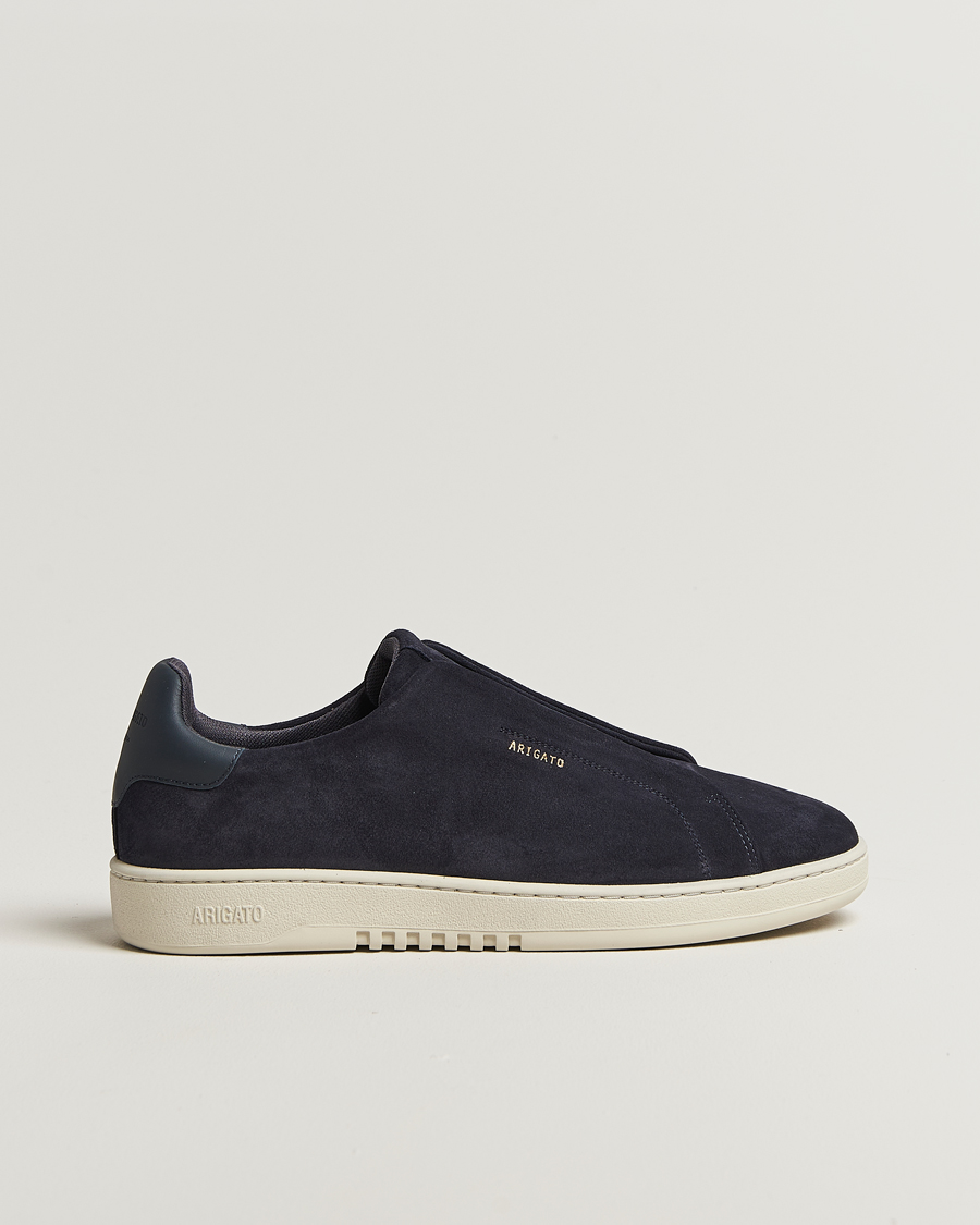 Herre | Sneakers | Axel Arigato | Dice Laceless Suede Sneaker Dark Blue