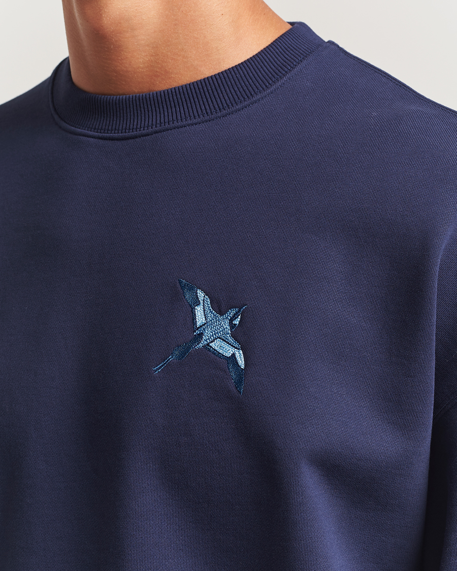Herre | Gensere | Axel Arigato | Micro Bee Bird Sweatshirt Navy