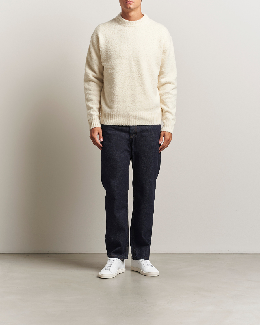 Herre | Gensere | Axel Arigato | Miles Bouclé Knitted Sweater Off White